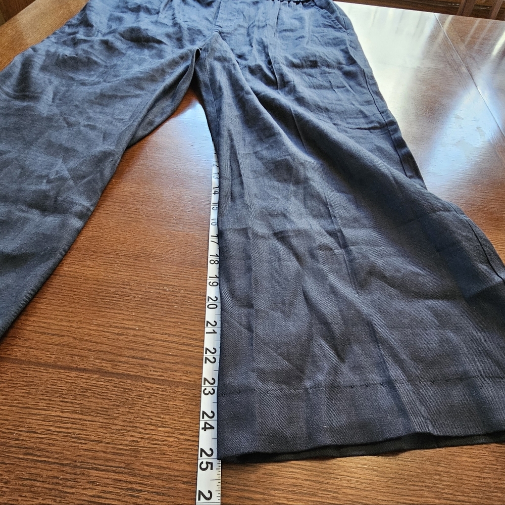 Cabi Wide Leg Linen Trouser Large - Picture 8 of 10